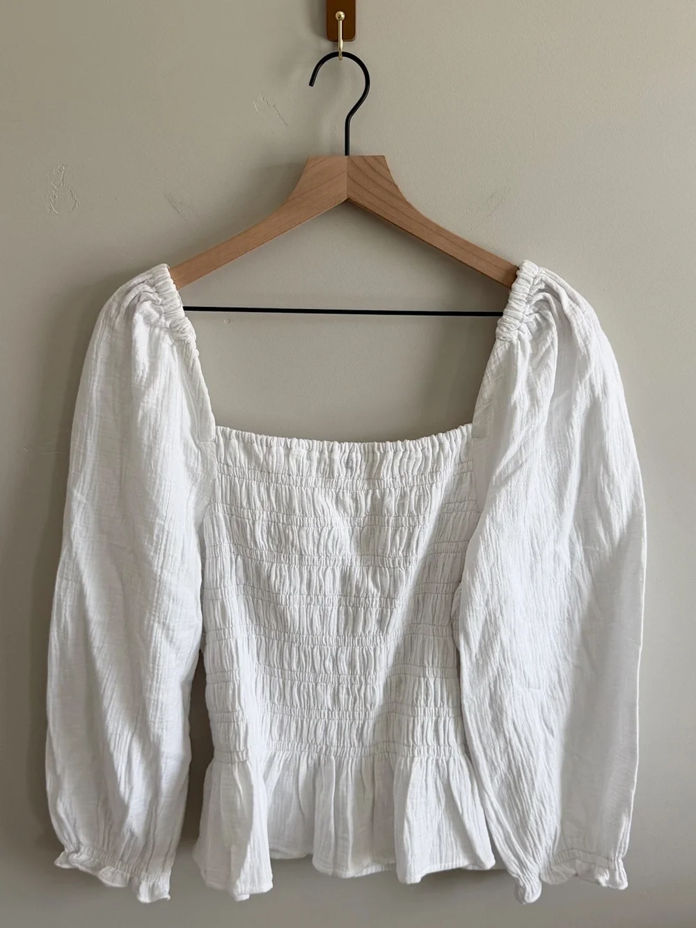 J. Crew lightweight white